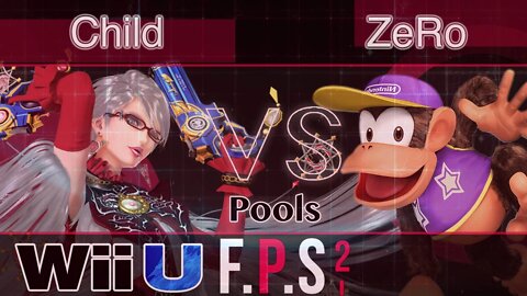 Child (Bayonetta) vs. TSM|ZeRo (Diddy) - Wii U Pools - FPS2