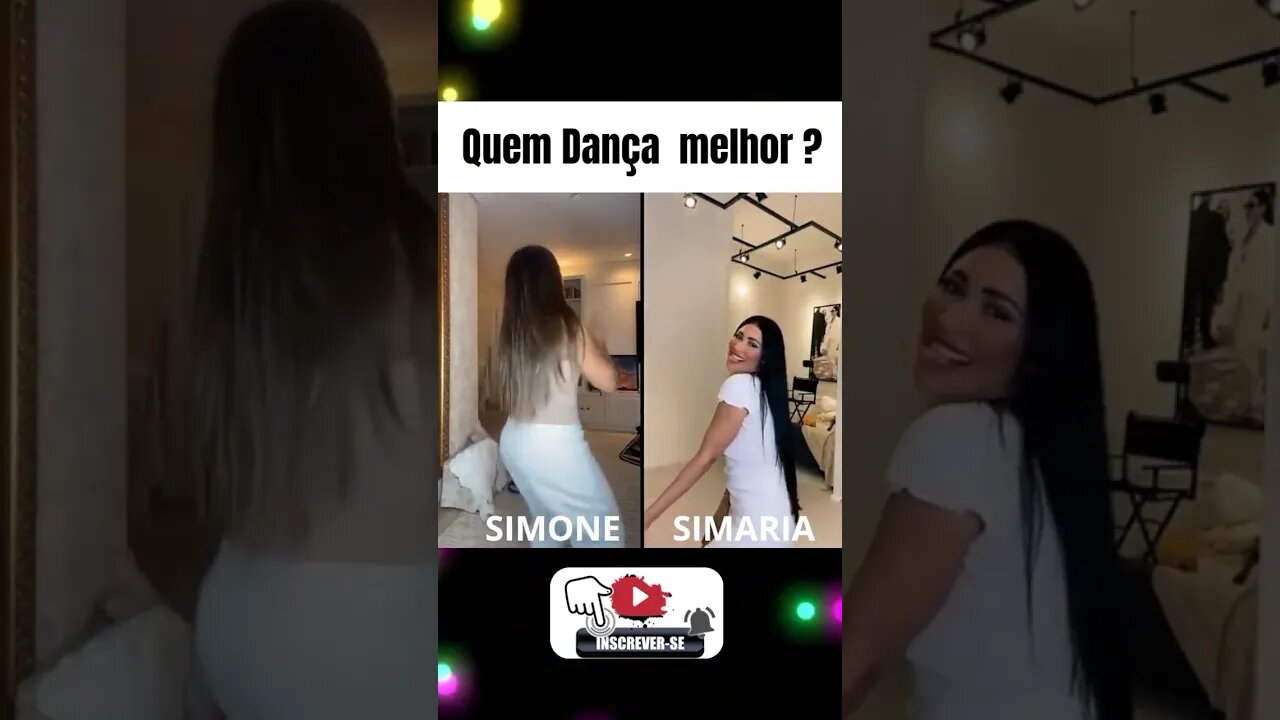 SIMONE E SIMARIA QUEM DANÇA MELHOR #corta #simonemendes #simaria