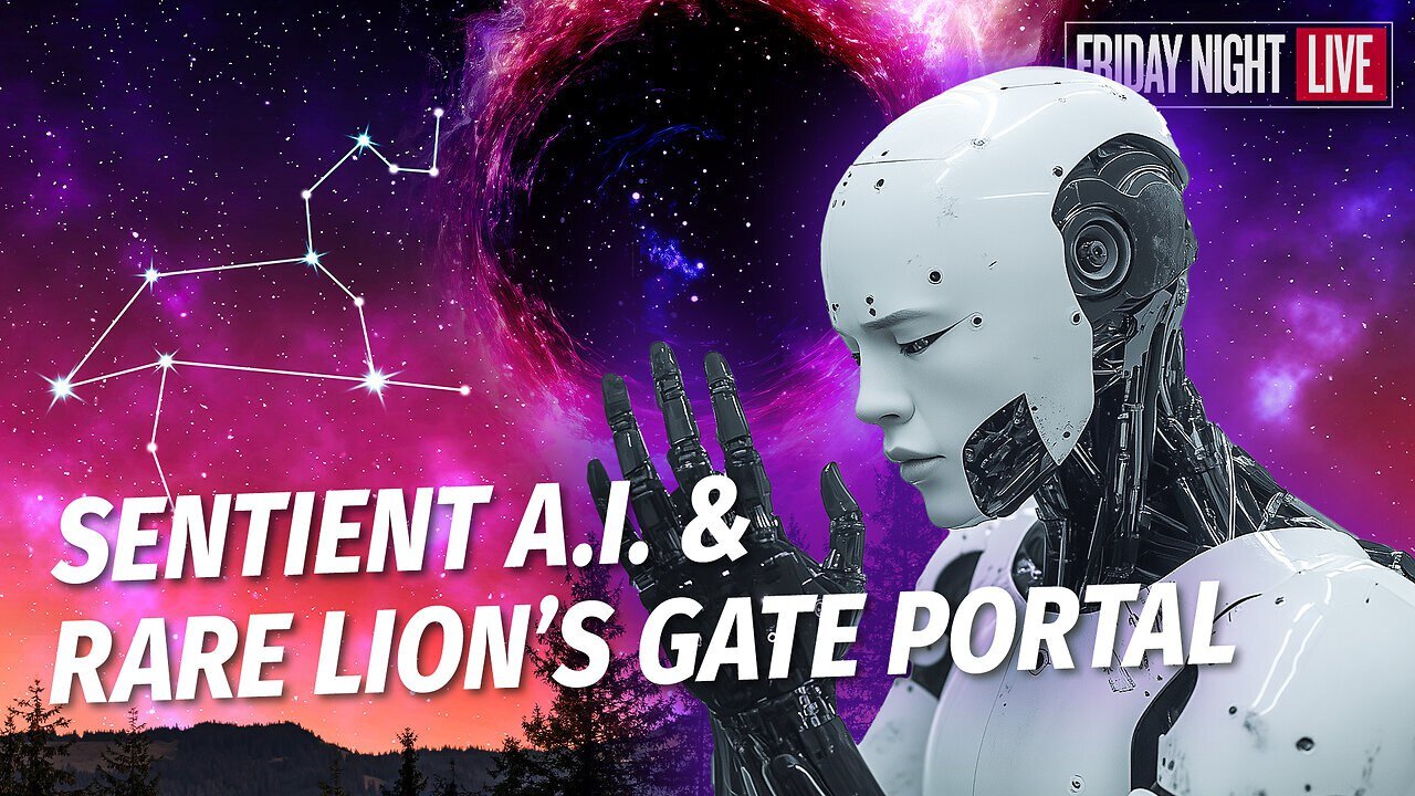 Sentient A.I. & Rare Lion’s Gate Portal Opens - 08/27/2024