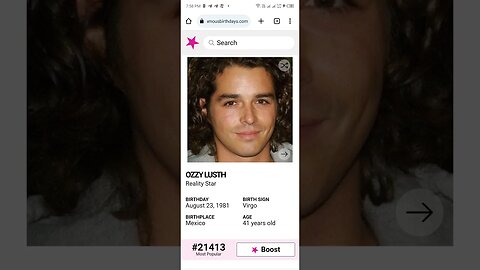 HAPPY 41 BIRTHDAY 25￼OZZY LUSTH