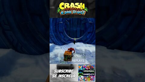 CLEAR GEM | SNOW GO | Crash Bandicoot N. Sane Trilogy | Parte 4/4 #crashbandicoot