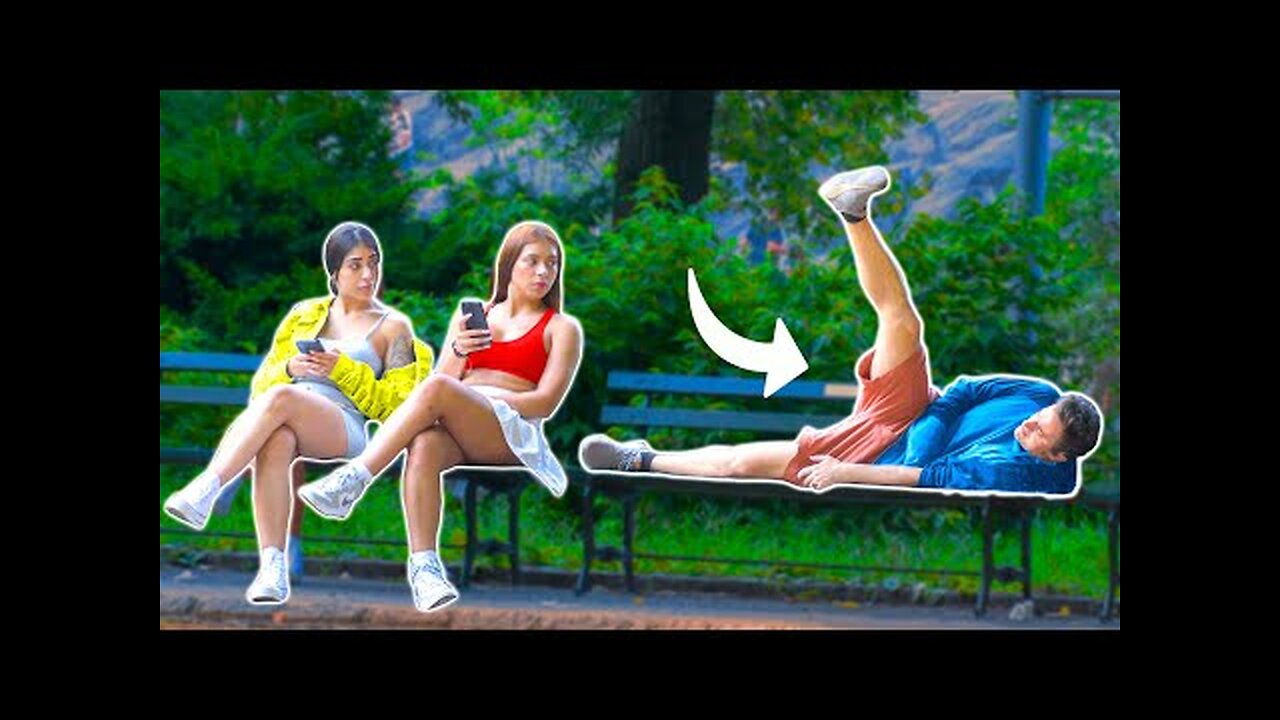 FUNNY Wet Fart Prank in Central Park! Territory-Claiming Farts!