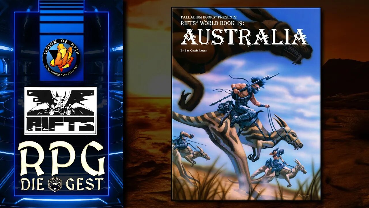 Rifts World Book 19: Australia - Background Information