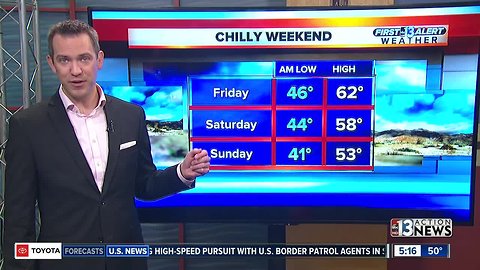 13 First Alert Las Vegas weather updated November 30 morning