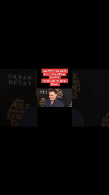 Amber Heard Fired! HUGE Win!