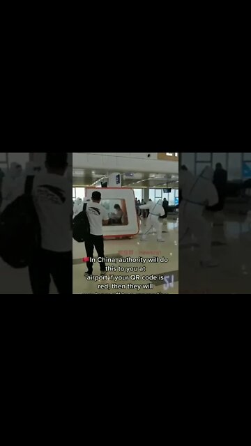 Meanwhile in China: As part of China's zero-tolerance Covid policy