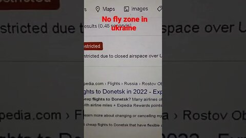 can't get a flight to Donetsk there is a no fly zone .