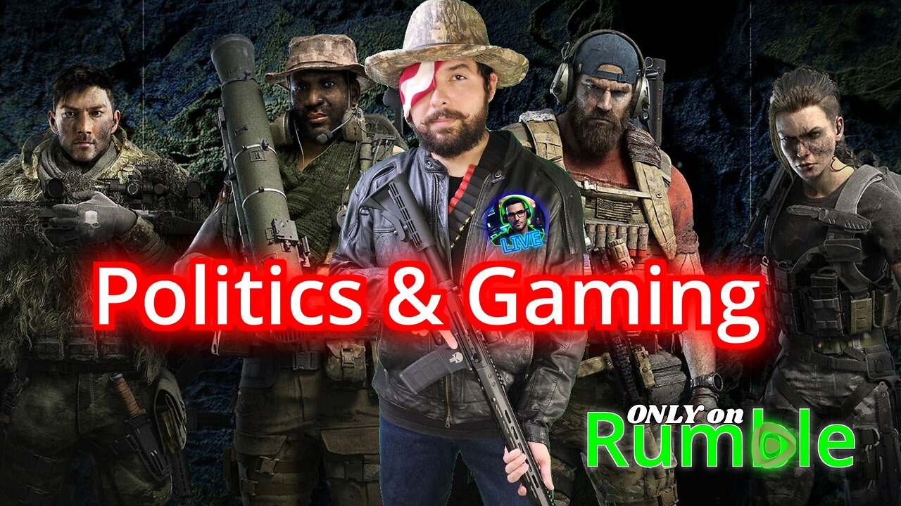 #RUMBLETAKOVER Talk Politics, Play Games! Jeff D. Hosts the Freethinkers Rebellion