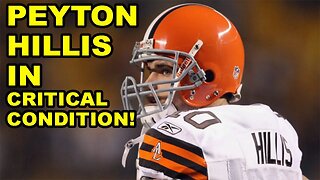 Former Cleveland Browns RB Peyton Hillis in CRITICAL CONDITION after saving his kids from DROWNING!