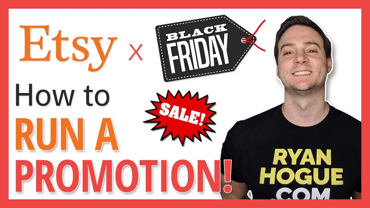 How to Run a Black Friday Promotion on your Etsy Listings