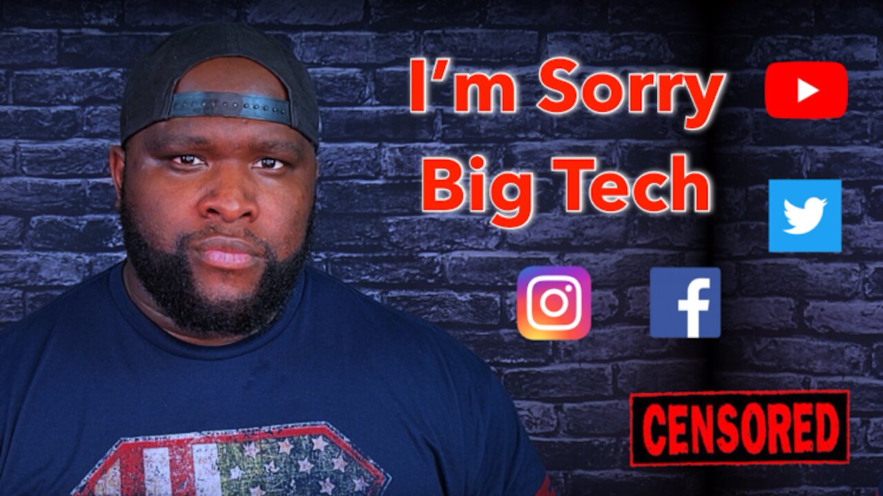 An “Apology” to Big Tech