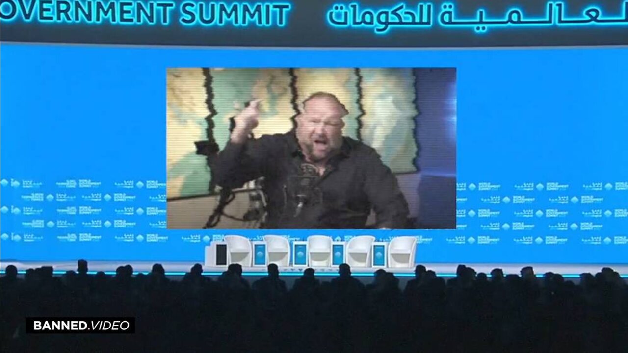 Alex Jones Hacks World Government Summit