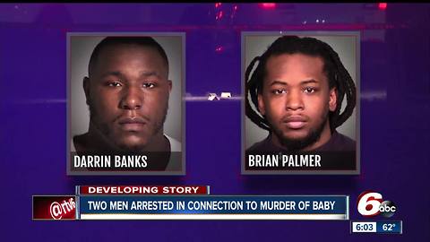 Two men arrested in connection with 1-year-old's death