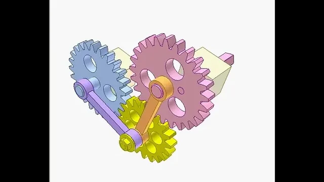 2095 Gear and linkage mechanism 11a