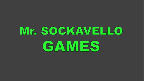 Mr. Sockavello Games & Tells The 1992 Story