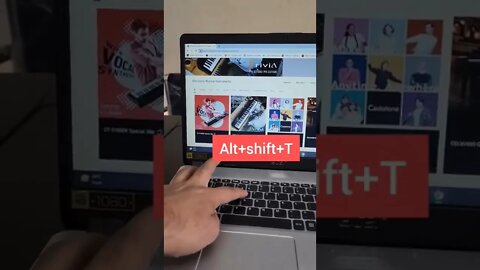 Focus on first item of toolbar in chrome browser #shorts #youtubeshorts