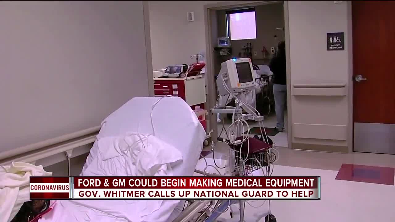 Ford, GM in talks with White House to begin making medical equipment