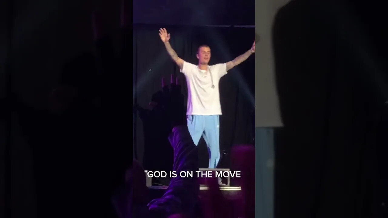 Justin Bieber Worships Jesus at One Day LA