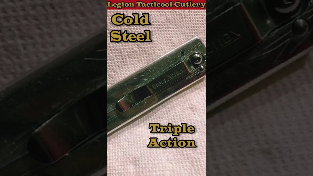 A rare Cold Steel Triple Action Tanto! #Coldsteel #EDC #tripleaction #LegionTacticoolCutlery