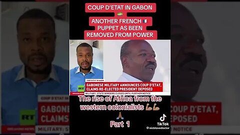 #coupdetat #Bongo #AliBongo #Gabon #Africa #Africans #France #EU #Exit