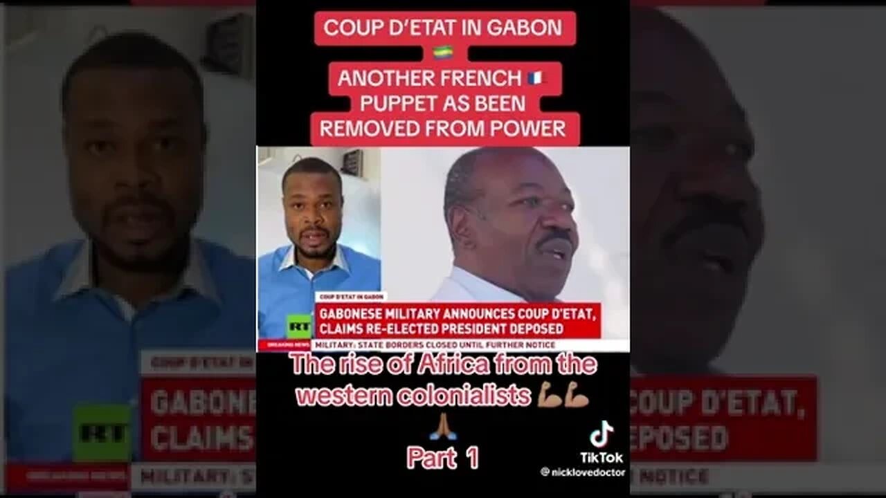 #coupdetat #Bongo #AliBongo #Gabon #Africa #Africans #France #EU #Exit