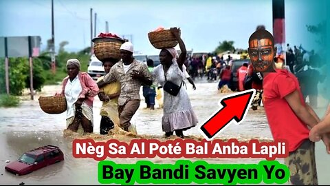 Bwa Kalé Nan Latibonit Yon Nèg Anba Lapli Kay Poté Bal Ak Zam Bay Bandi Nan Savyen