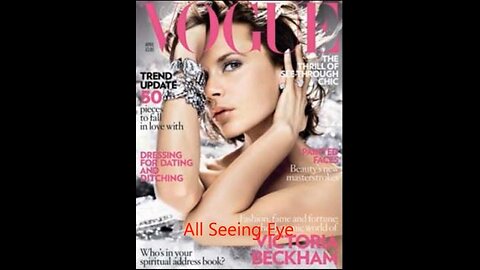 The illuminati Fashion, Magazine & Advertisement Business Symbolism