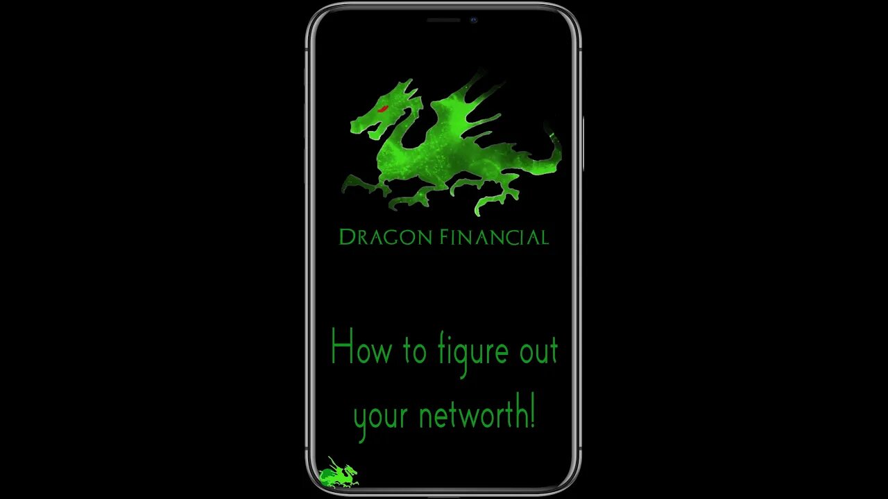 How to Figure out your Networth! Formula for Networth. #networth #DragonFinancial