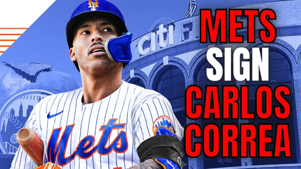 Carlos Correa Signs MASSIVE Deal With New York Mets After Giants PULLED OUT Of Deal