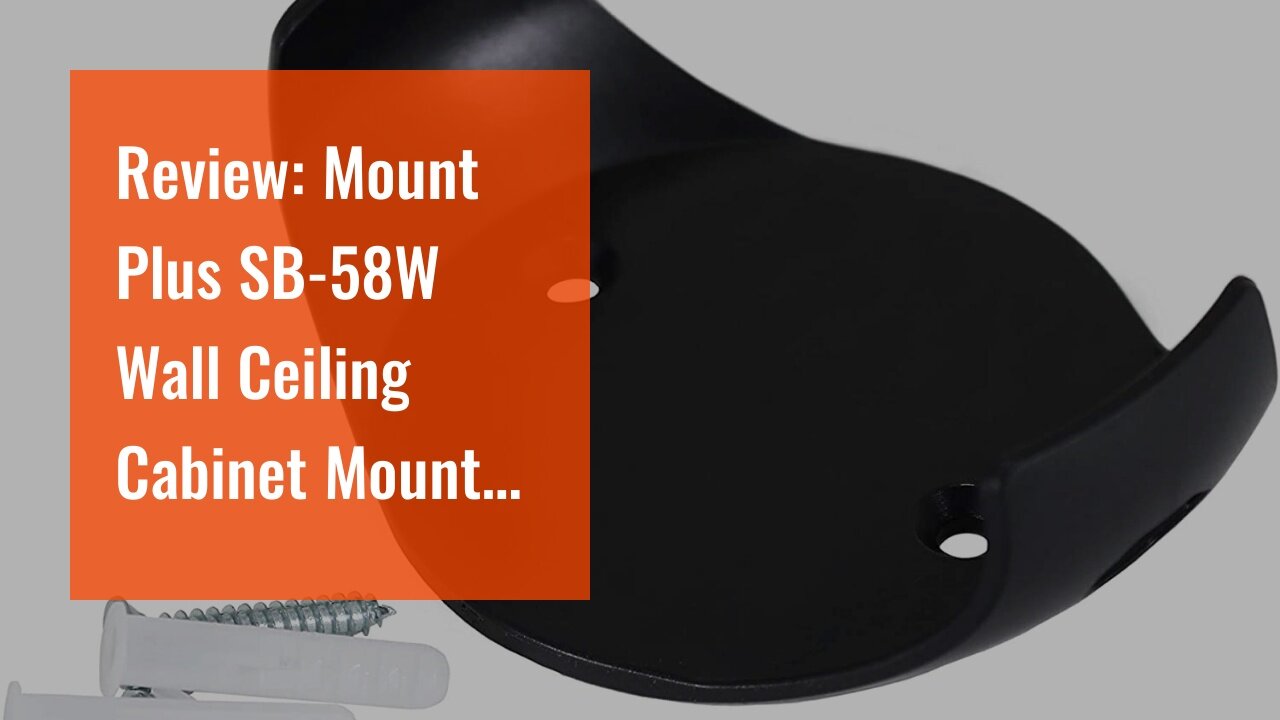 Review: Mount Plus SB-58W Wall Ceiling Cabinet Mount Holder Stand Clip for Google Nest Home Min...