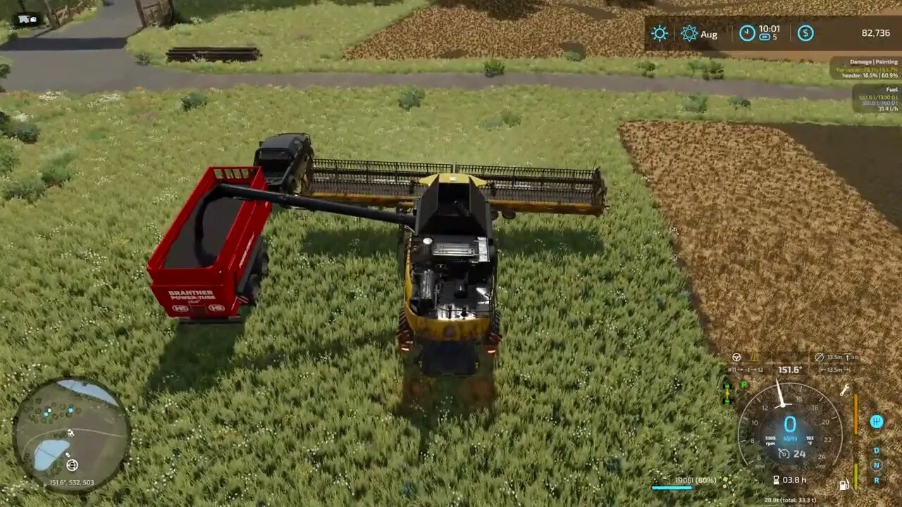 FS 22 | Hinterland | Timelapse #75 | Harvesting
