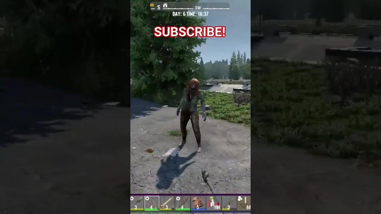 Inefficient WORDS! #shorts #7daystodie