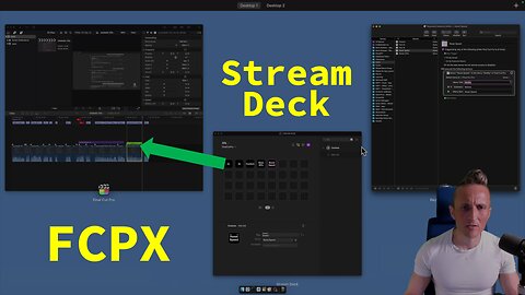 Menu Item Actions in StreamDeck via Keyboard Maestro - feat Final Cut Pro retiming