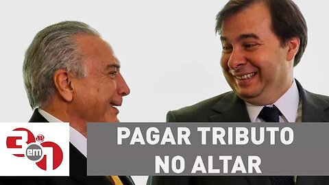 Vera: "Michel Temer tem sim de pagar tributo no altar de Rodrigo Maia"