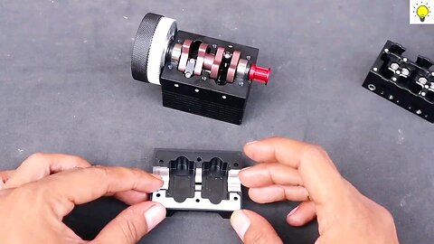 How To Make A mini V4 engine