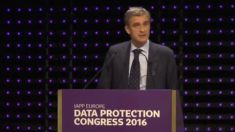 Giovanni Buttarelli IAPP Data Protection Congress 2016