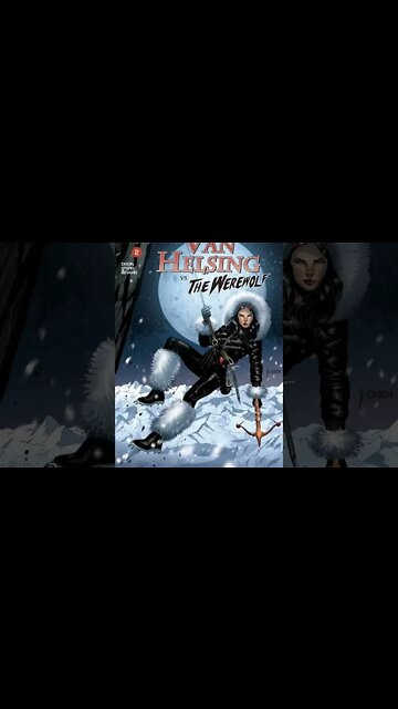 Van Helsing vs the Werewolf Covers