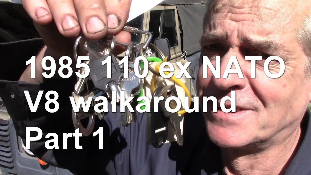 1985 110 ex NATO V8 walkaround Part 1