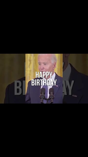 Biden, Happy Birthday To A Great President