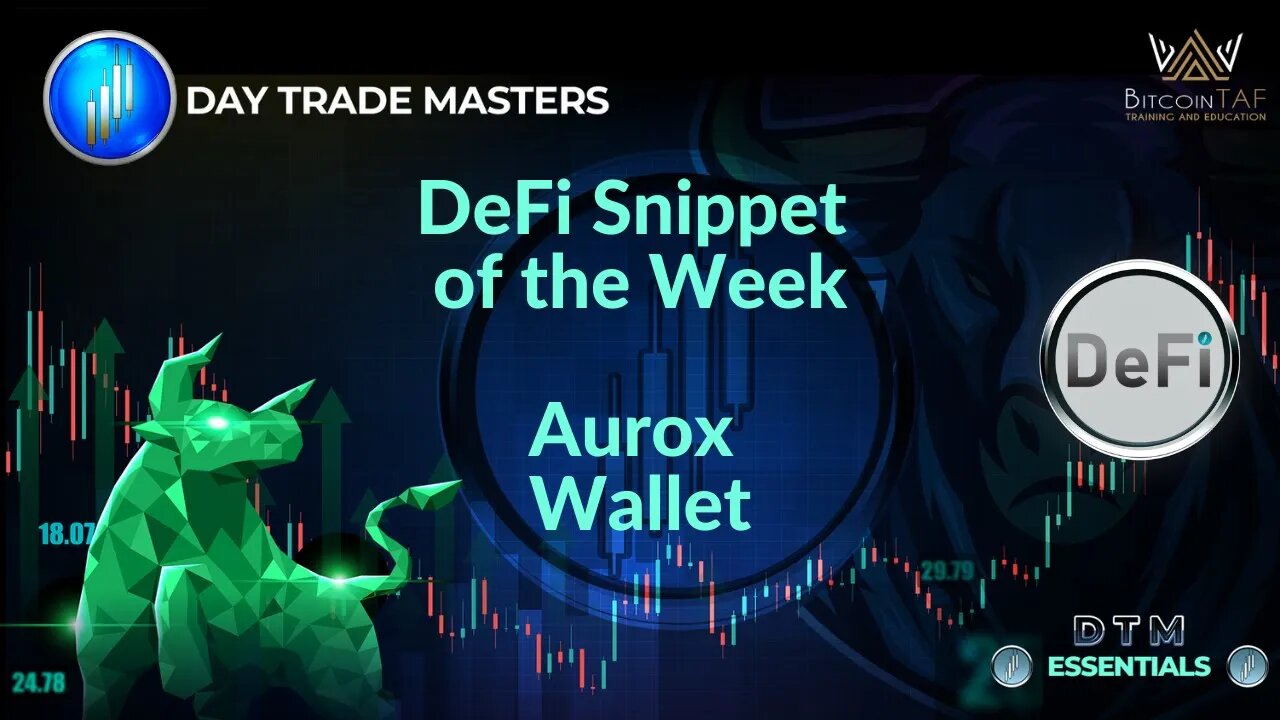 DeFi Snippet of the Week - Aurox Wallet