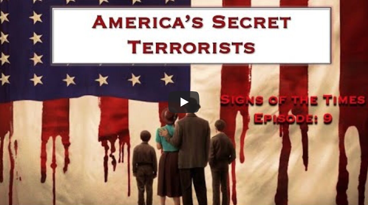 🔲🔺SIGNS OF THE TIMES: AMERICA'S SECRET TERRORISTS ▪️ NWO: SECRET SOCIETIES & FALLEN ANGELS