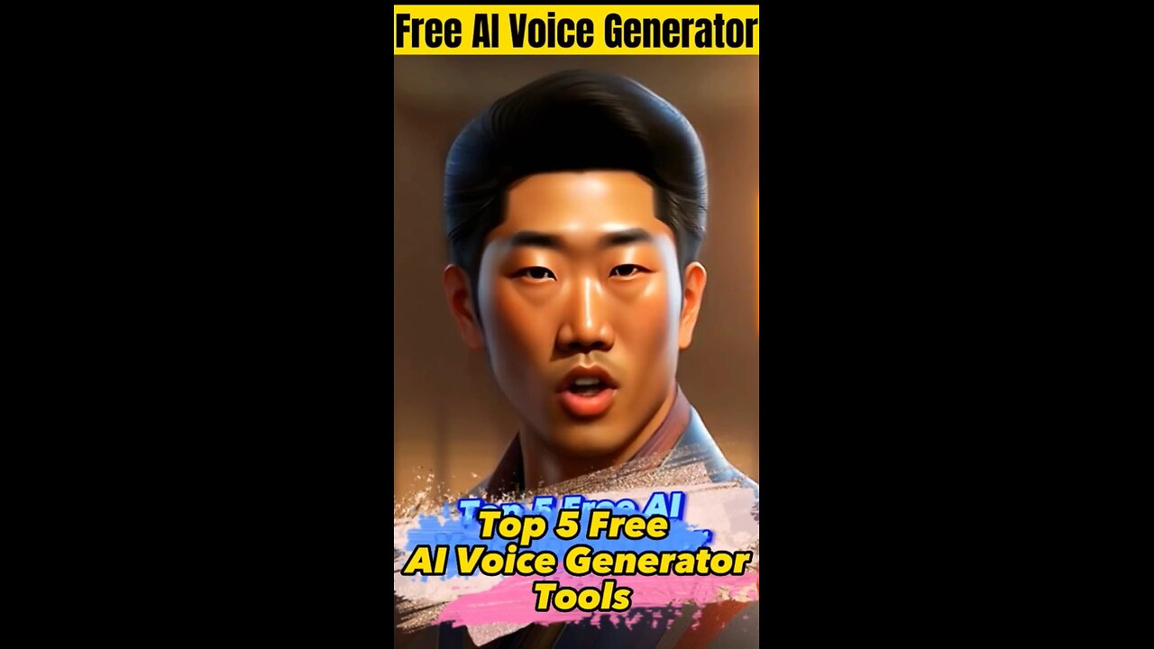 TOP 5 FREE AI Voice-Over Generators | AI Text to Speech for YouTube Videos