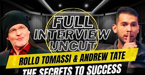 Andrew Tate BEFORE He Was Famous FULL Interview With Rollo Tomassi (2019)