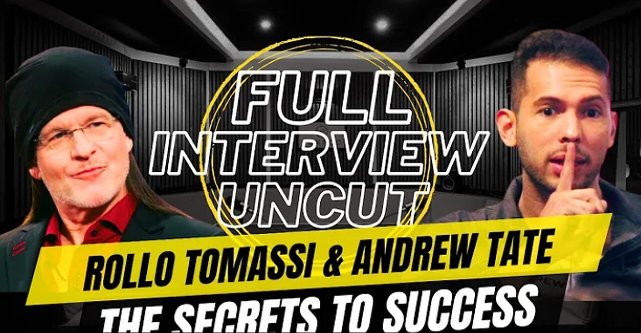 Andrew Tate BEFORE He Was Famous FULL Interview With Rollo Tomassi (2019)