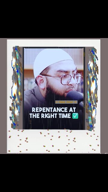 Repent before it’s too late