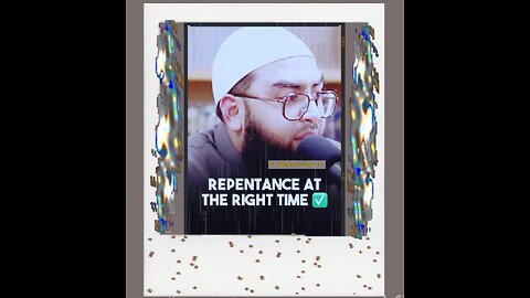 Repent before it’s too late