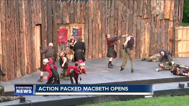 An action packed Macbeth opens in Delaware Park