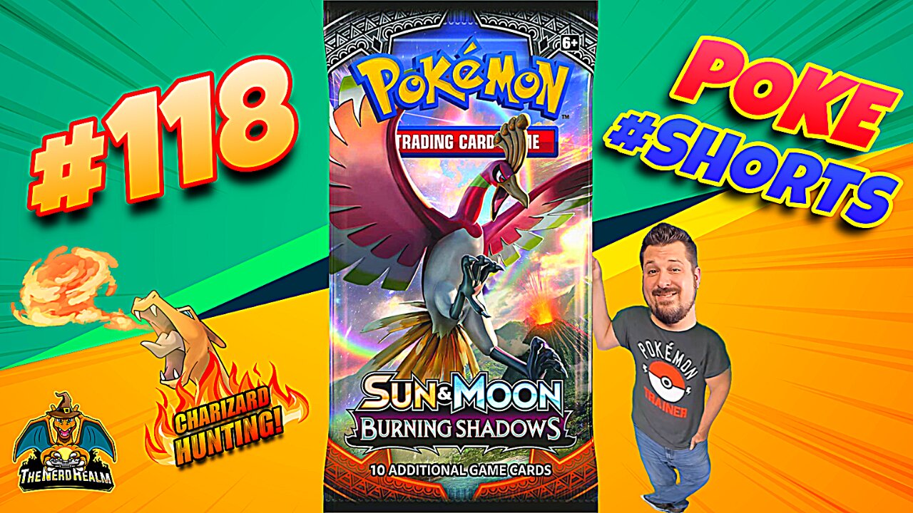 Poke #Shorts #118 | Burning Shadows | Charizard Hunting | Pokemon Cards Opening