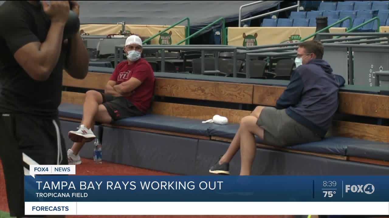 Tampa Bay Rays return to workout