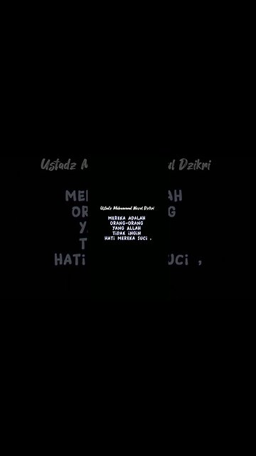 Jangan Masuk ke dalam Dunia Fitnah , Keluarlah !! #bismillah #dakwah #islam